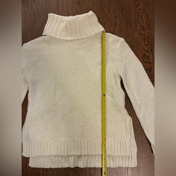 Madewell White Turtleneck Knit Sweater- Size XS - Picture 9 of 9